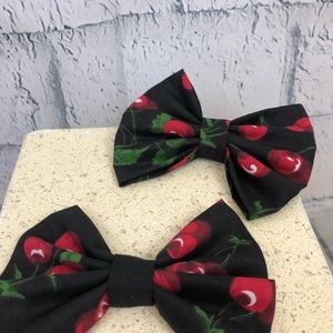 Accessories - Hair bows cherry Accessories - Hair bows cherry